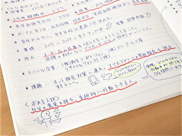 記憶に残りやすいように、図解やイラストを入れる