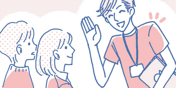社員が私服だから
